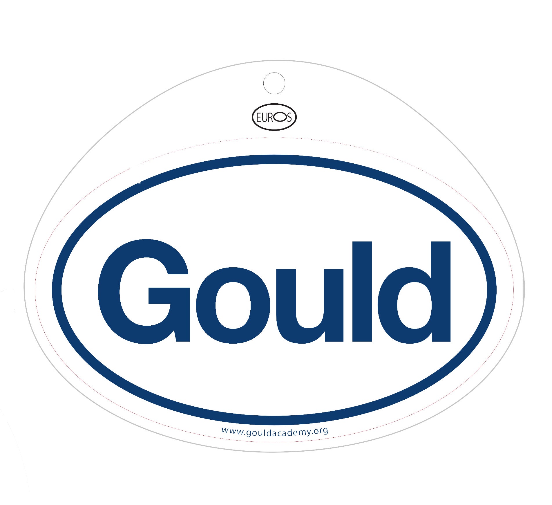 Gould Euro Vinyl Stickers | Gould Academy Store, image size:1903x1740